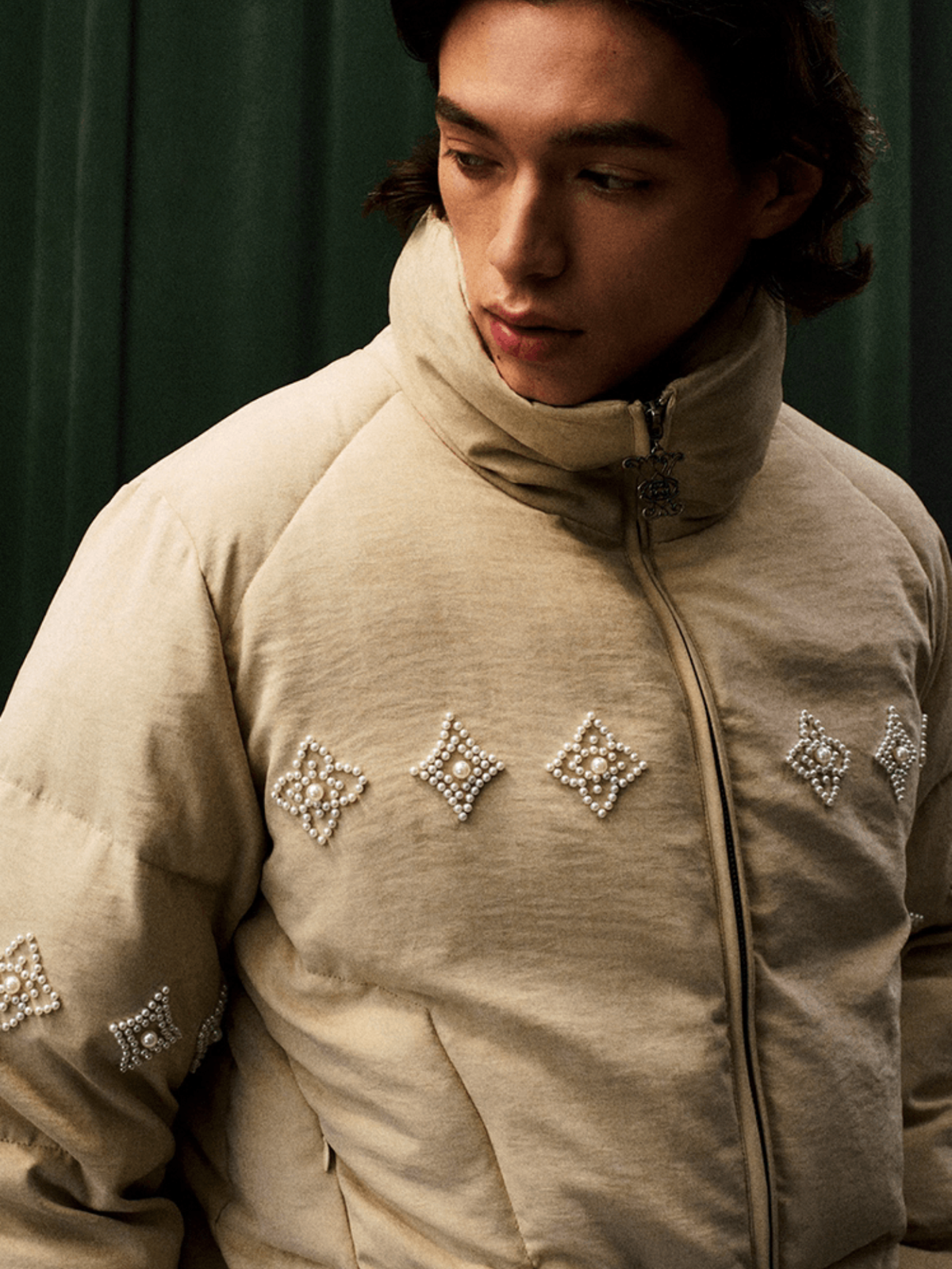 【CLANE】PEARL DOT JACKET FW25_P052-CPJF425_P070-