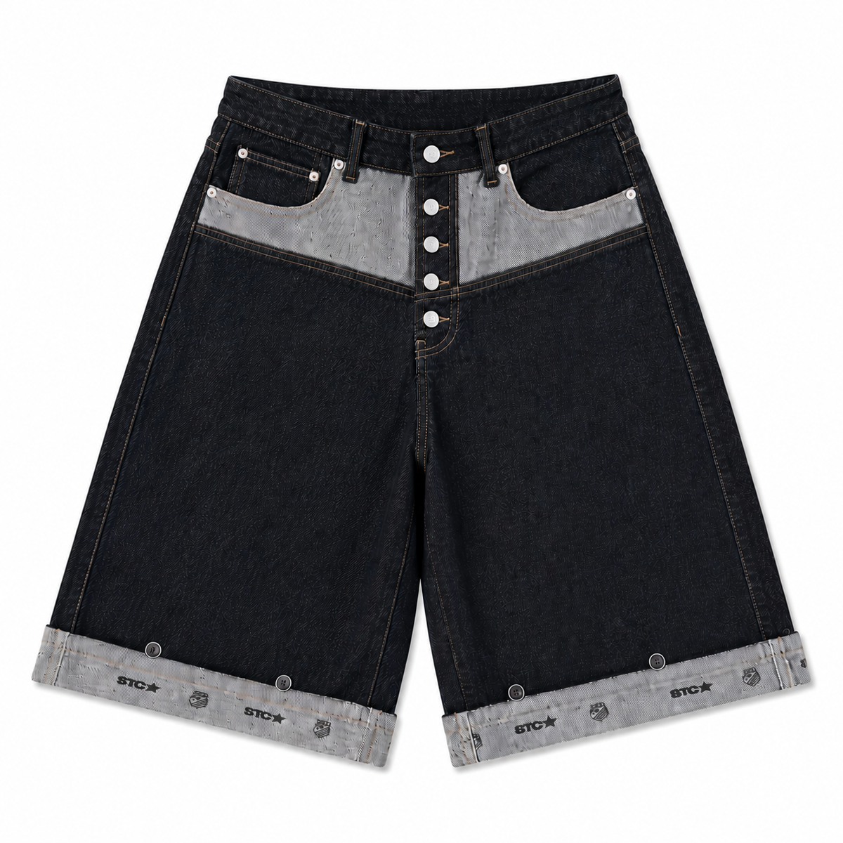 Midnight Fold Jorts – INTL Collective