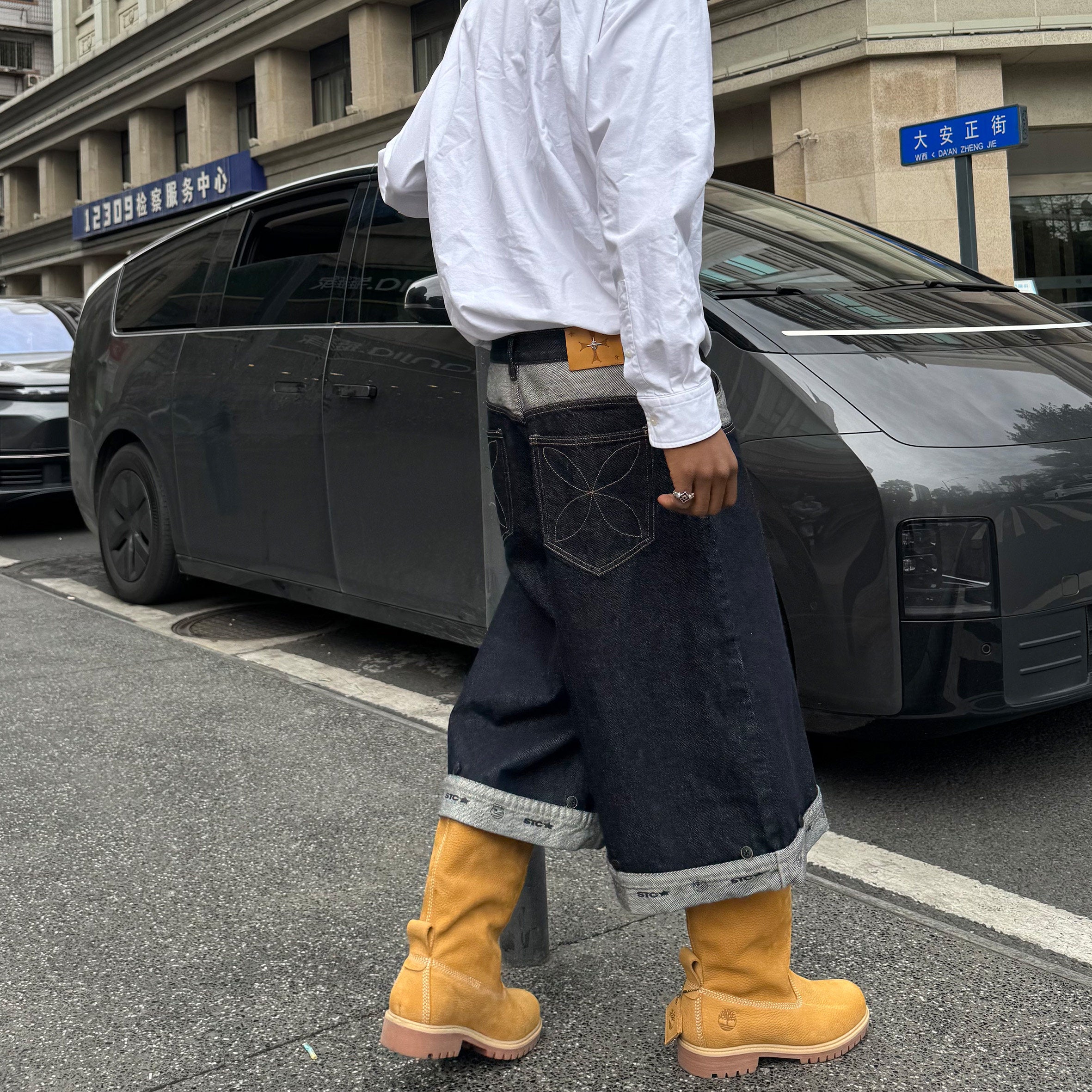 Midnight Fold Jorts – INTL Collective
