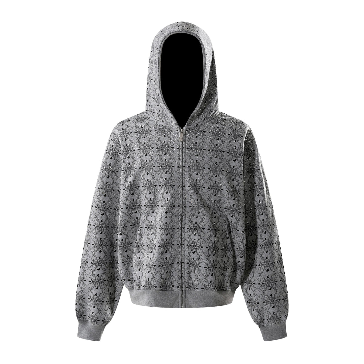 Luminous Rhinestone Hoodie – INTL Collective