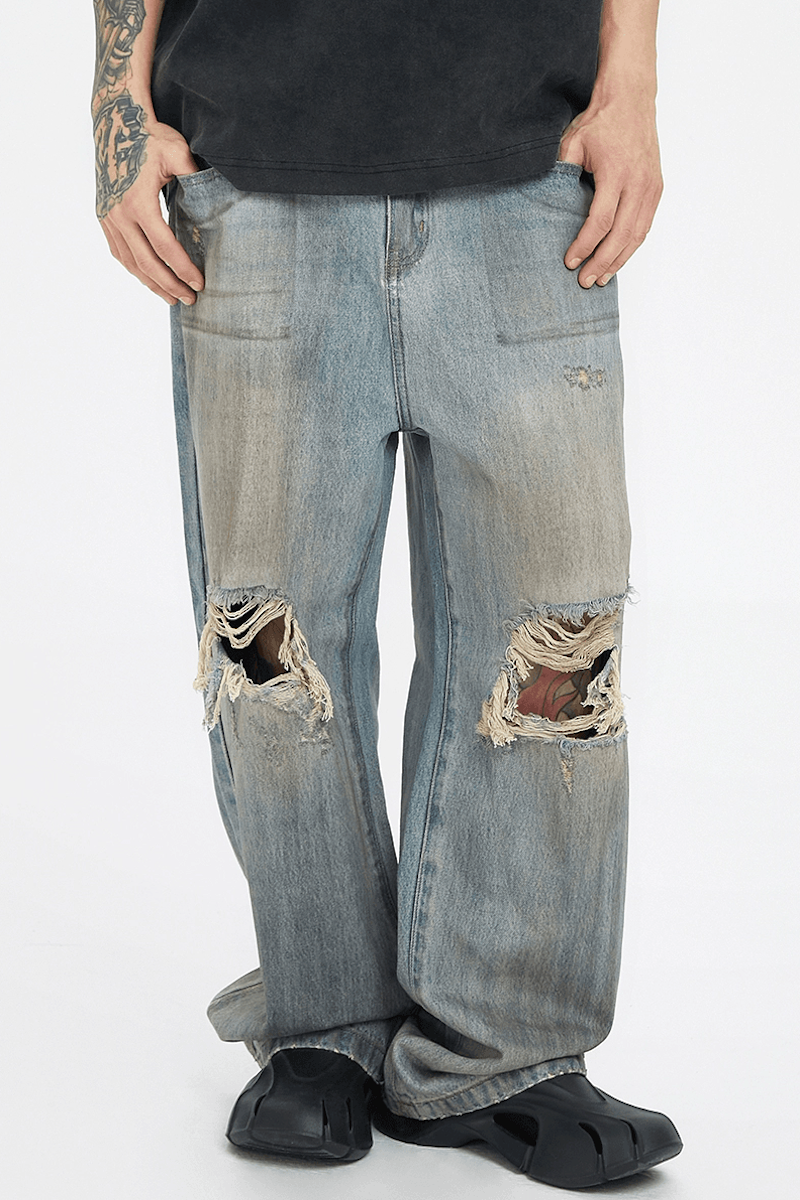 Destroyed Jeans