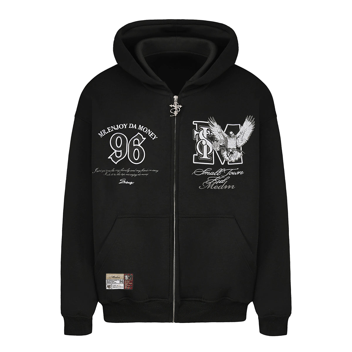 国内で当店のみ YADcrew - Printed Lace Foam Peace Dove Hoodie 国内で当店のみ YADcrew - Printed Lace Foam Peace Dove Hoodie