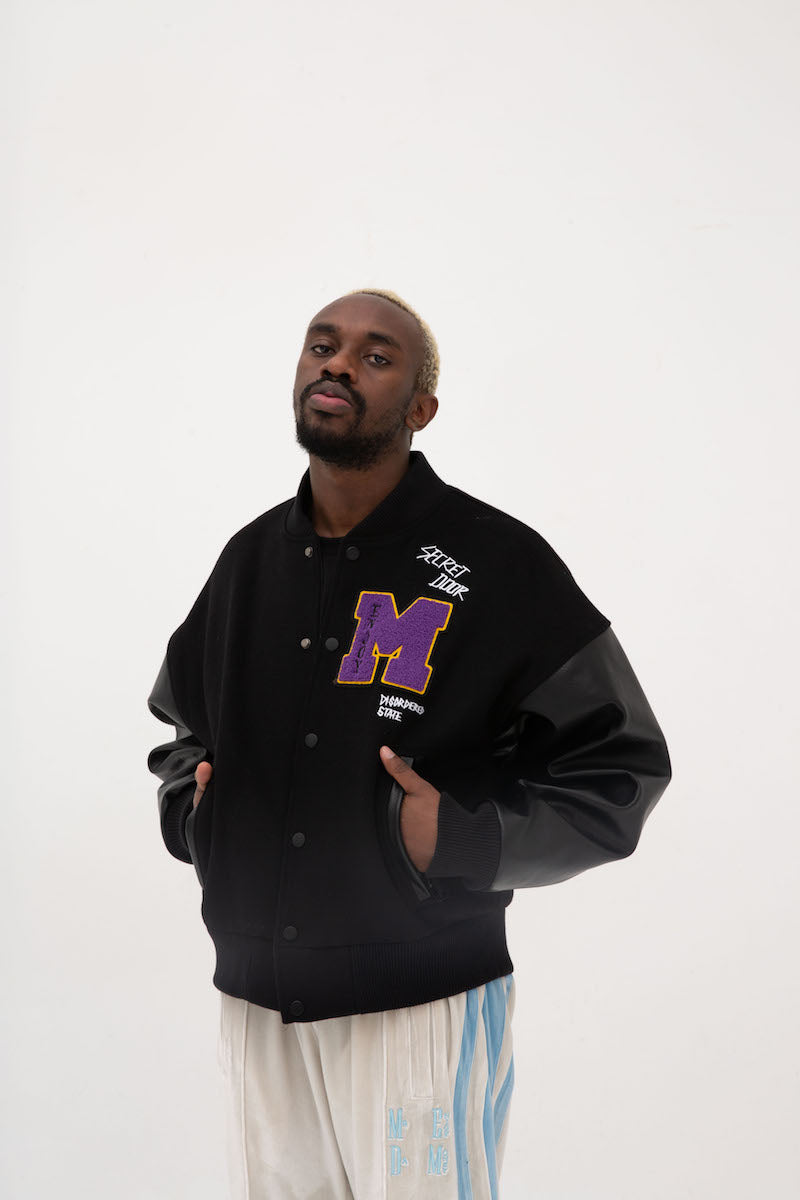 Symbols Letterman Jacket - INTL Collective