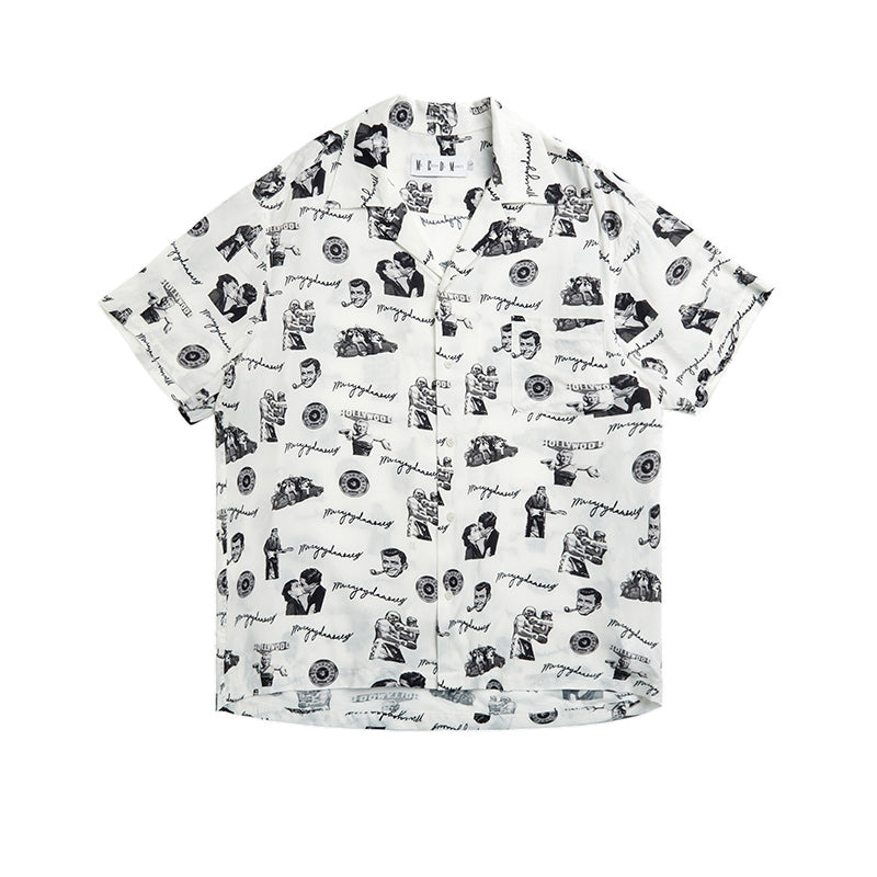 Hollywood Short Sleeve Button Down - INTL Collective