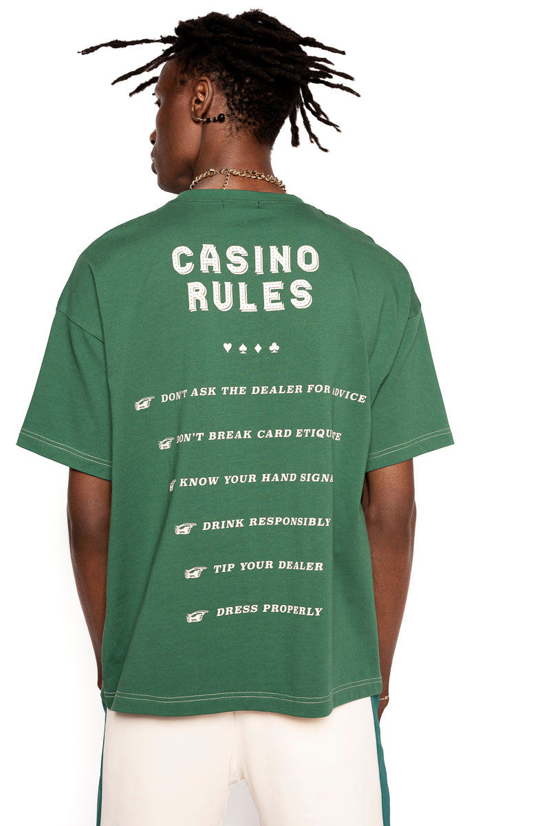 High Rollers - Casino Rules T-Shirt - INTL Collective - High Rollers Clothing