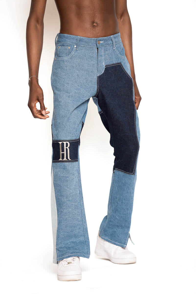 High Rollers - High Rollers Monogram Jeans - INTL Collective - High Rollers Clothing
