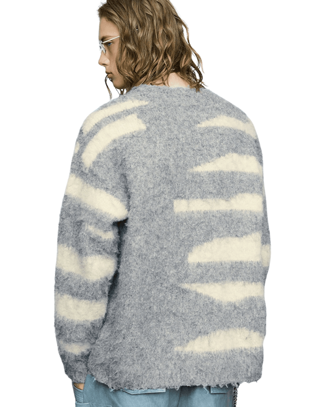 Slashed Mohair Sweater