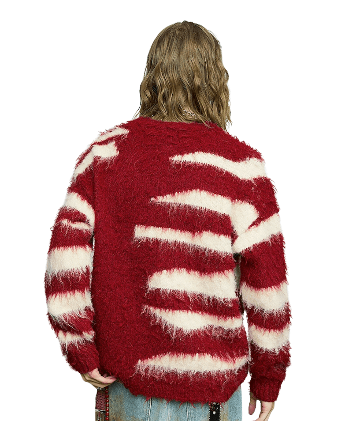 Slashed Mohair Sweater