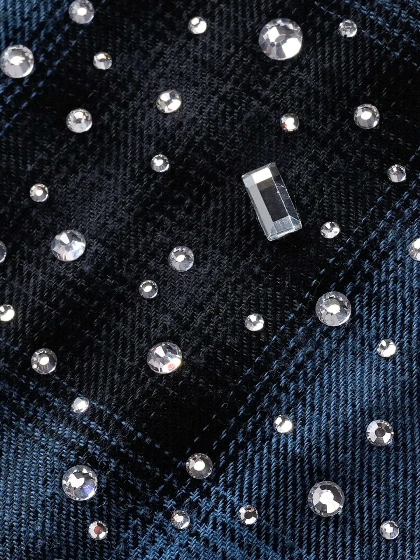 Libertad Rhinestone Button Down