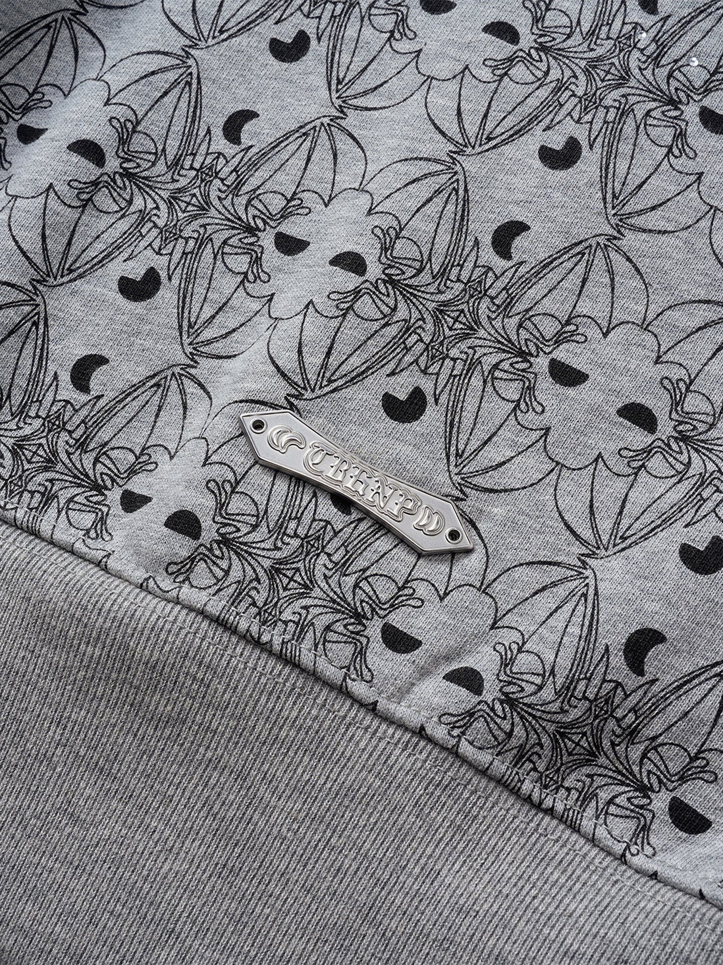 Luminous Rhinestone Hoodie