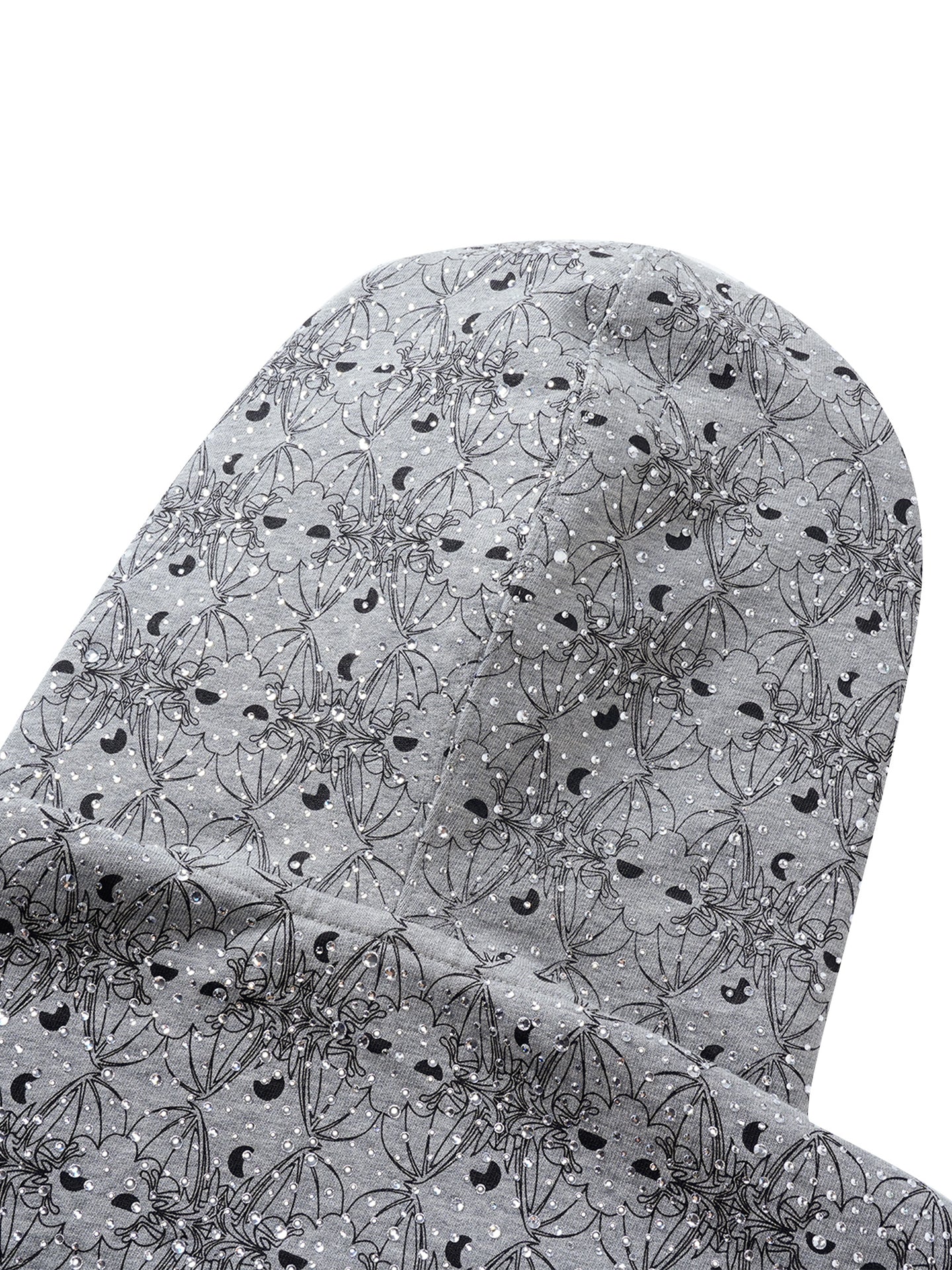 Luminous Rhinestone Hoodie