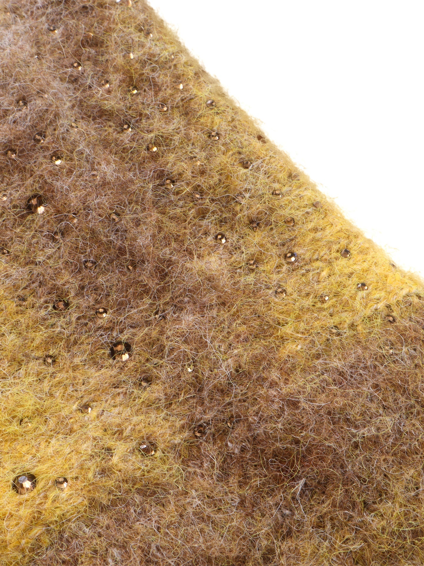 Luminous Rhinestone Mohair Sweater