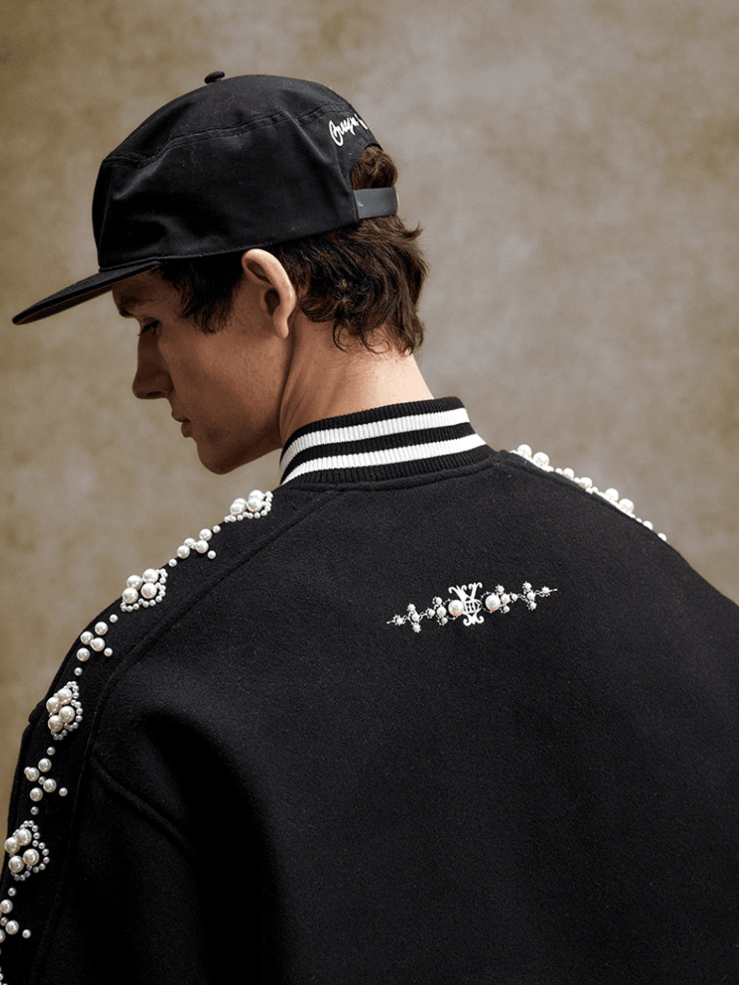 Studded Baseball Jacket