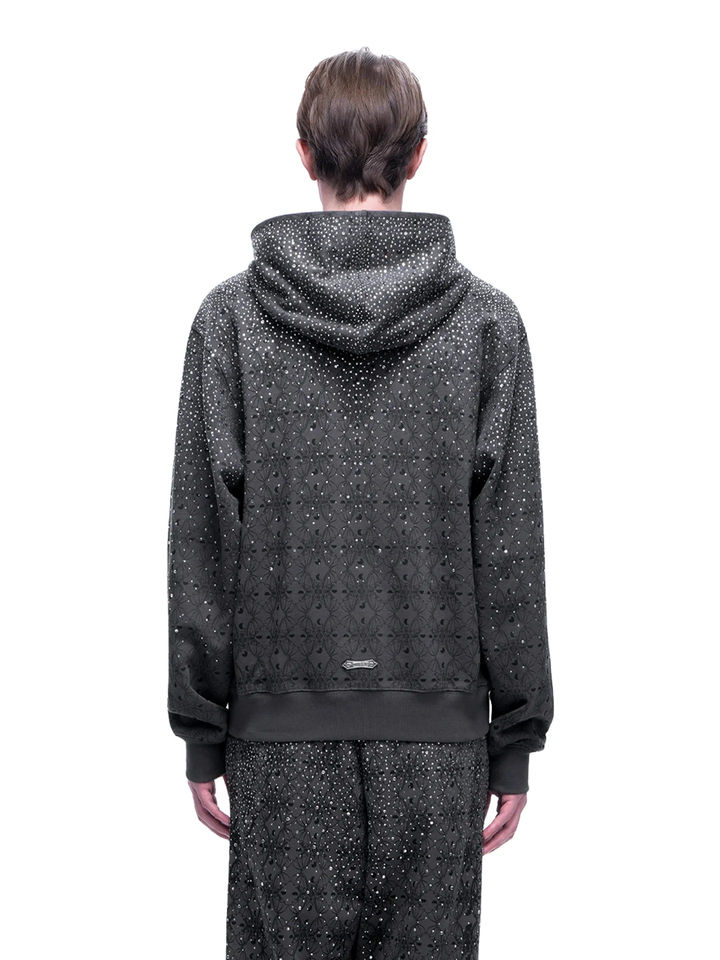 Luminous Rhinestone Hoodie