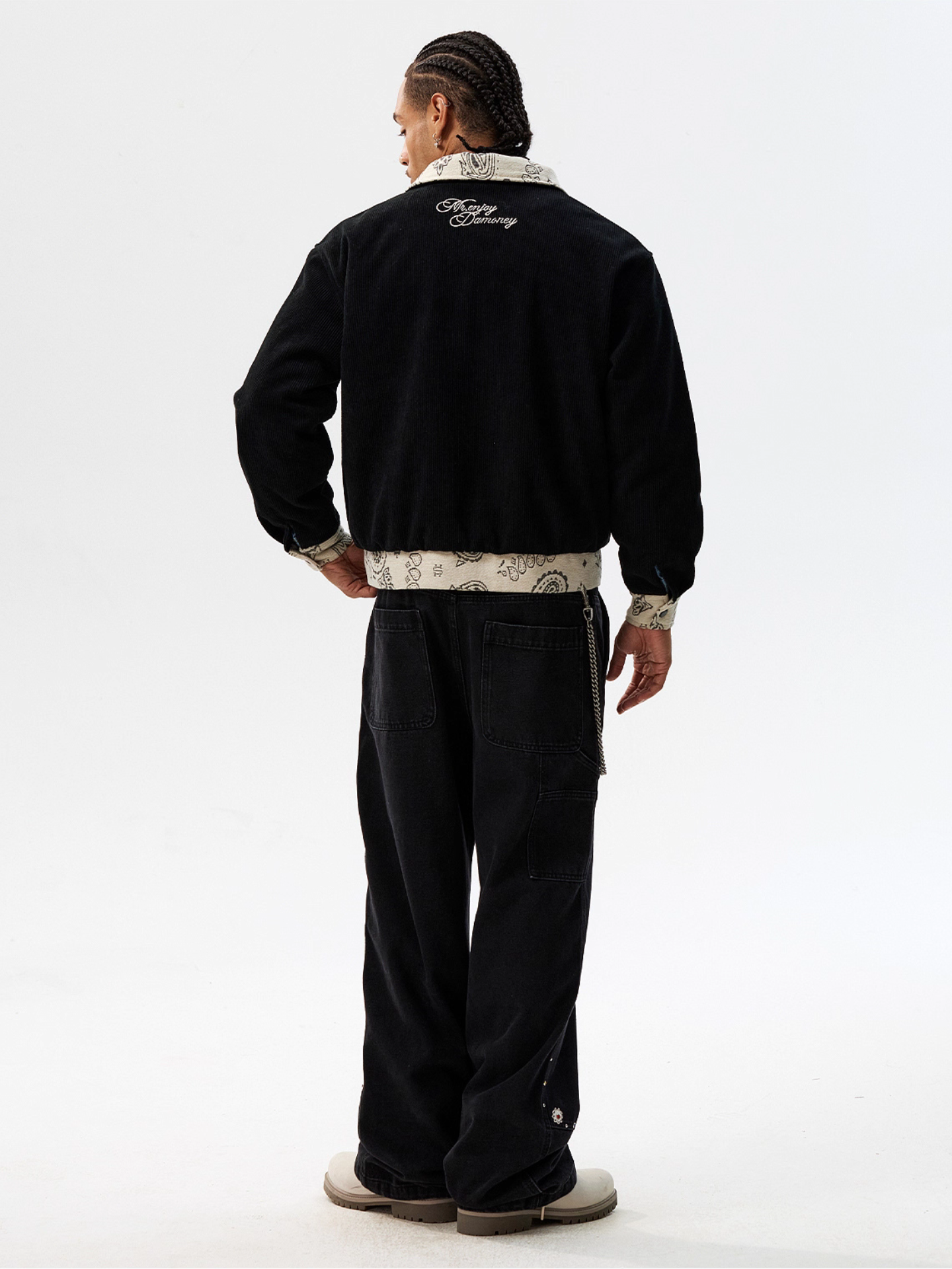 Cashew Florals Corduroy Jacket