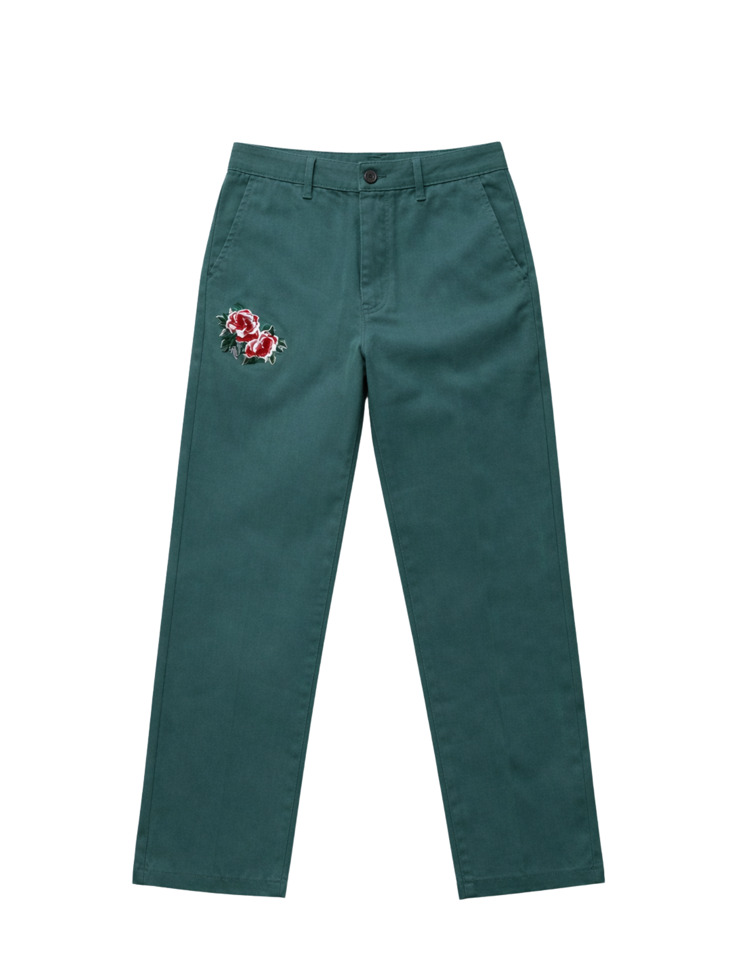 Embroidered Rose Trousers (M)