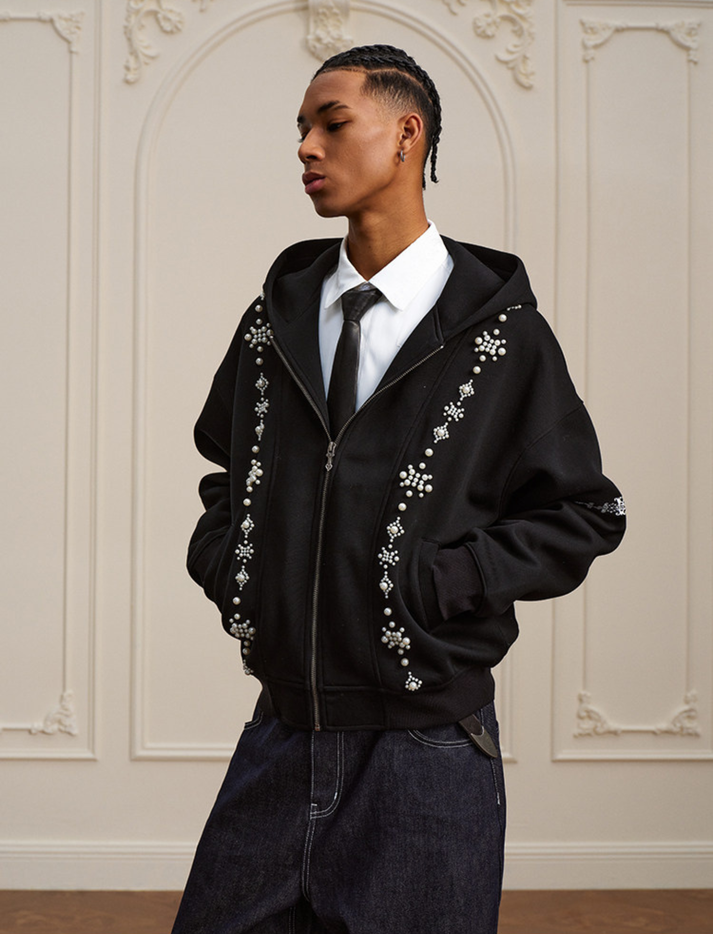 Studded Hoodie