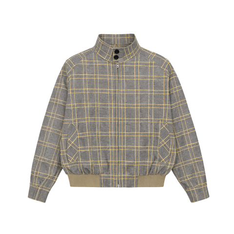 Houndstooth Harrington Jacket – INTL Collective