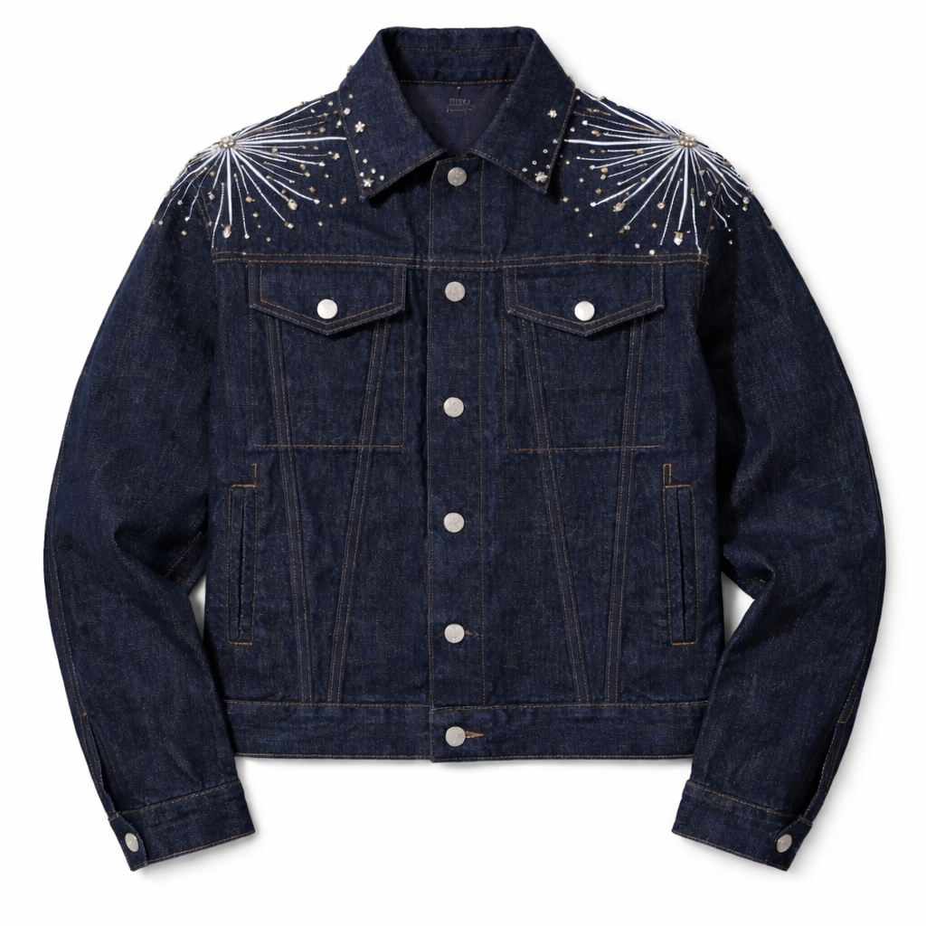 Fireworks Denim Jacket – INTL Collective