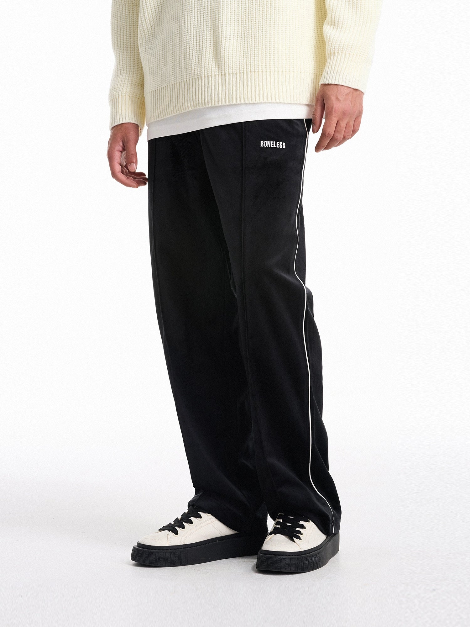 BONELESS Velvet Trackpants