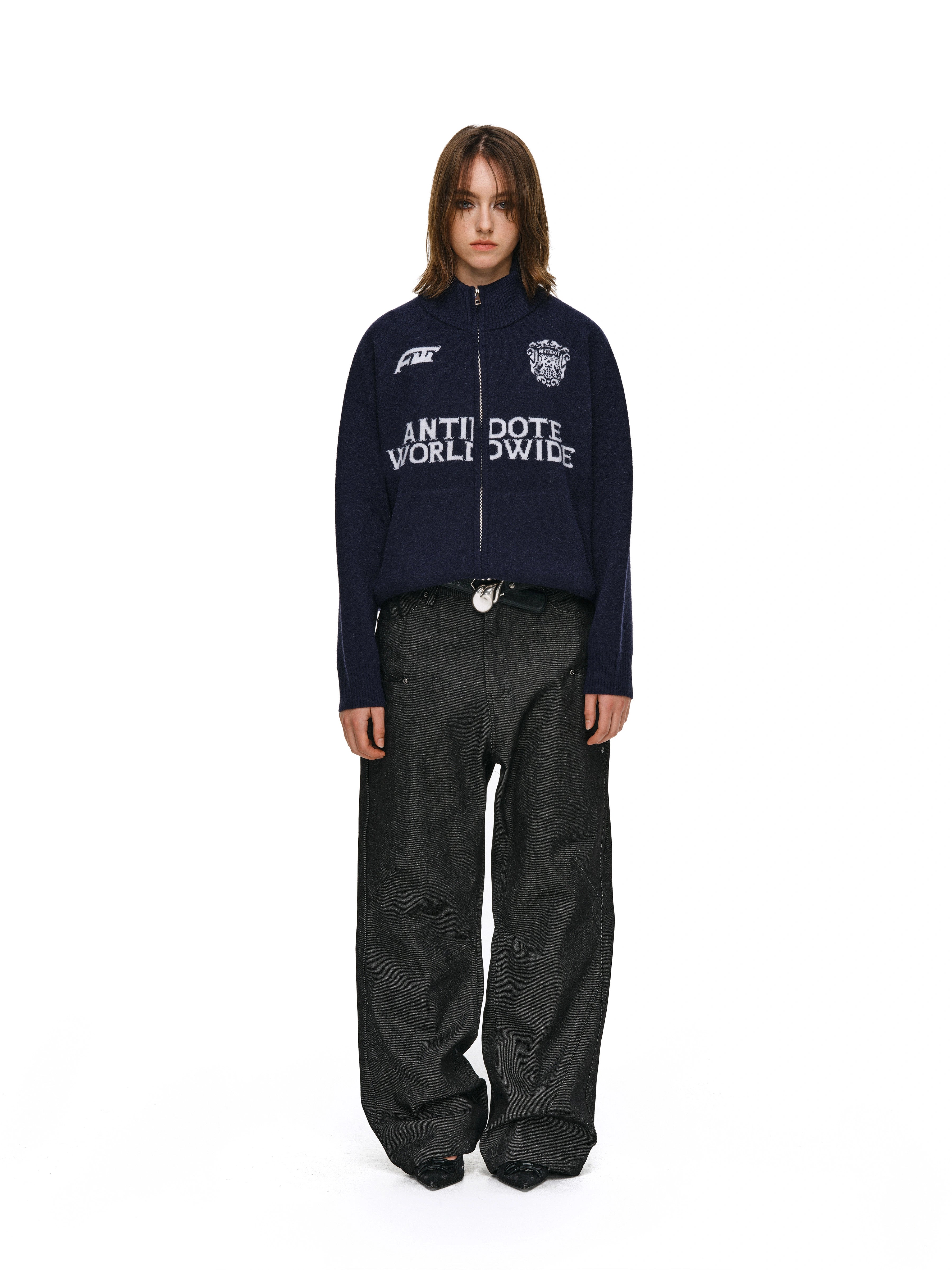 90210 Zip Up Sweater