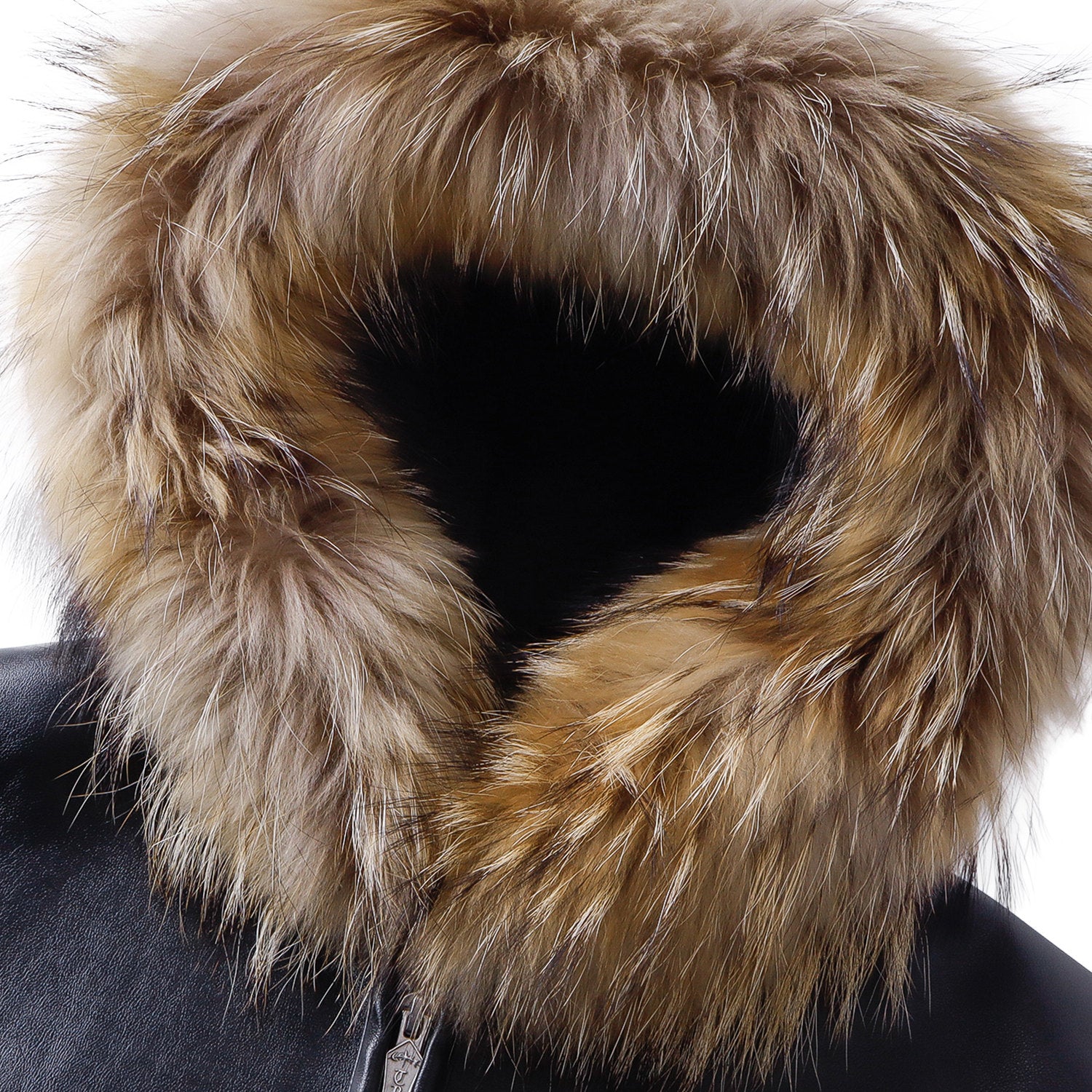 Land Of The Free Leather Puffer Jacket