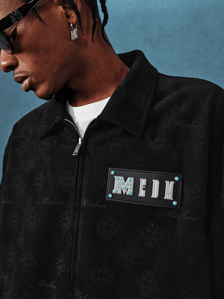 MEDM Monogram Suede Jacket