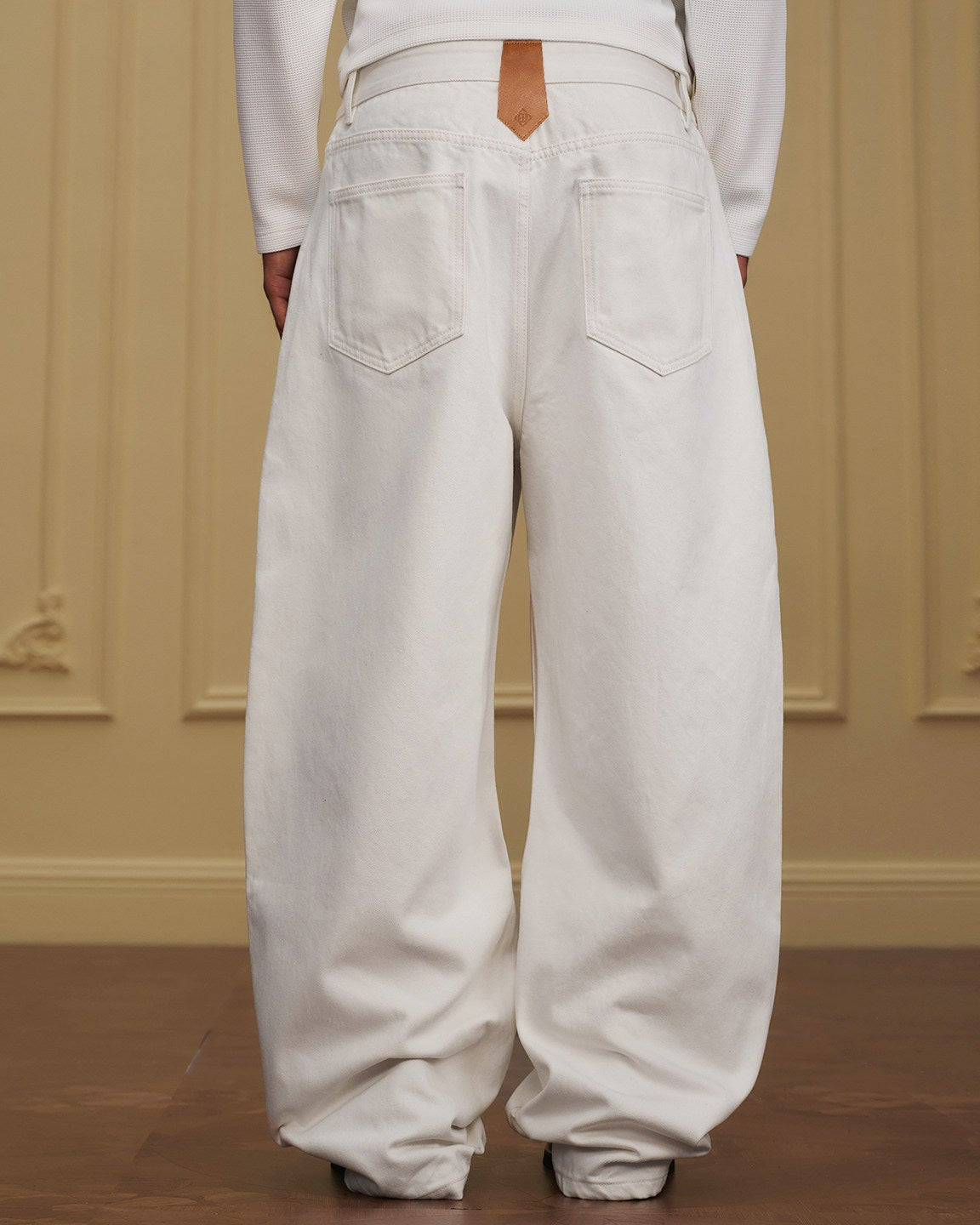 Baroque Embossed Jeans