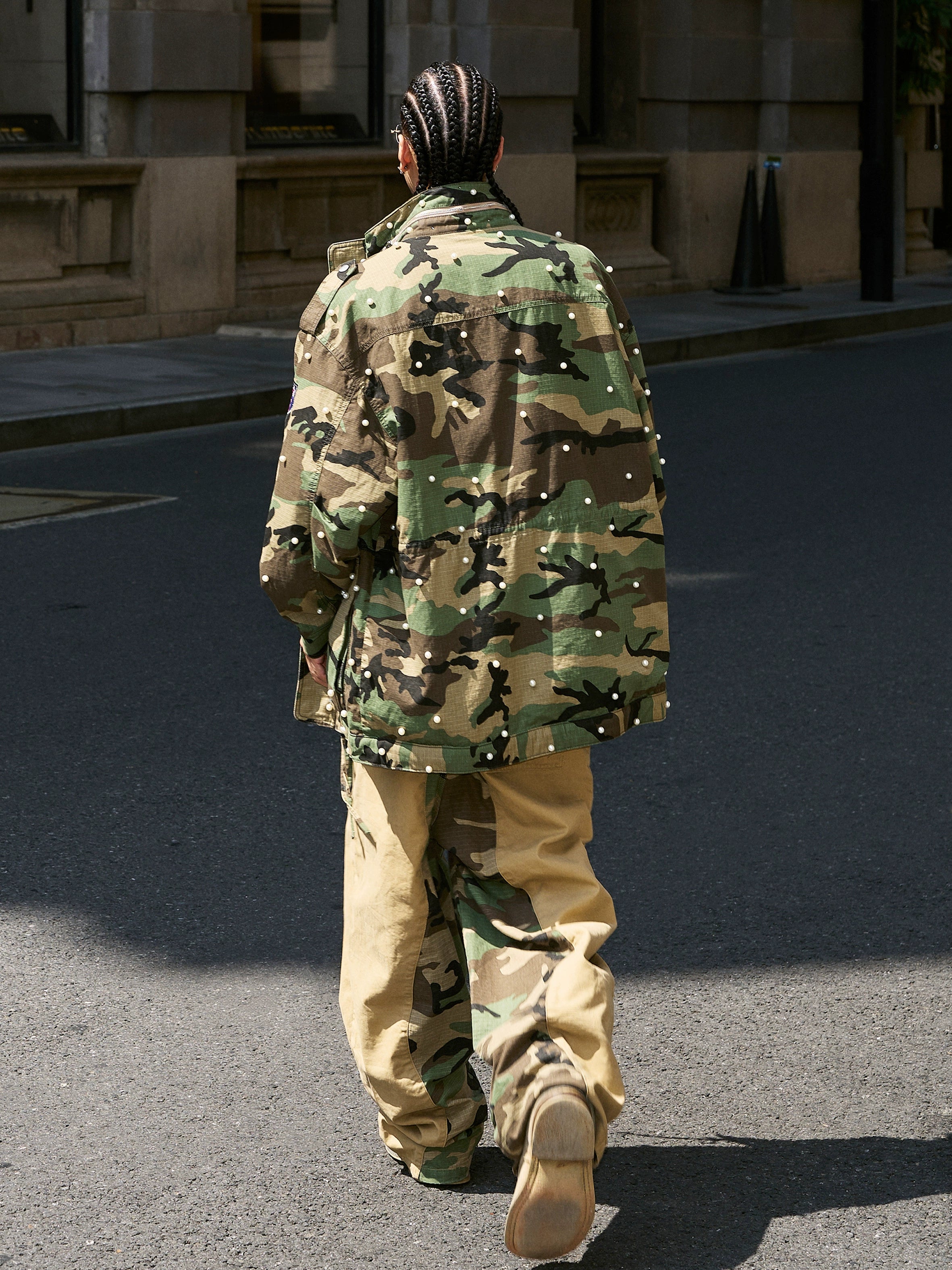 Camo MA-1 Midi Jacket