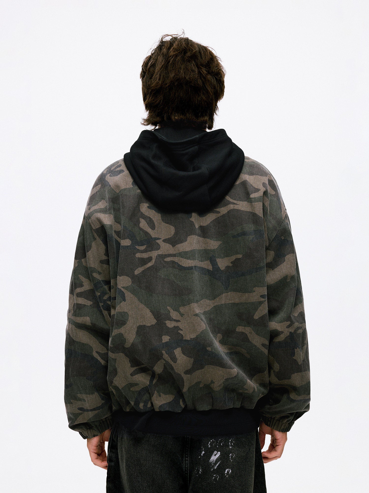 Camo Bomber Jacket