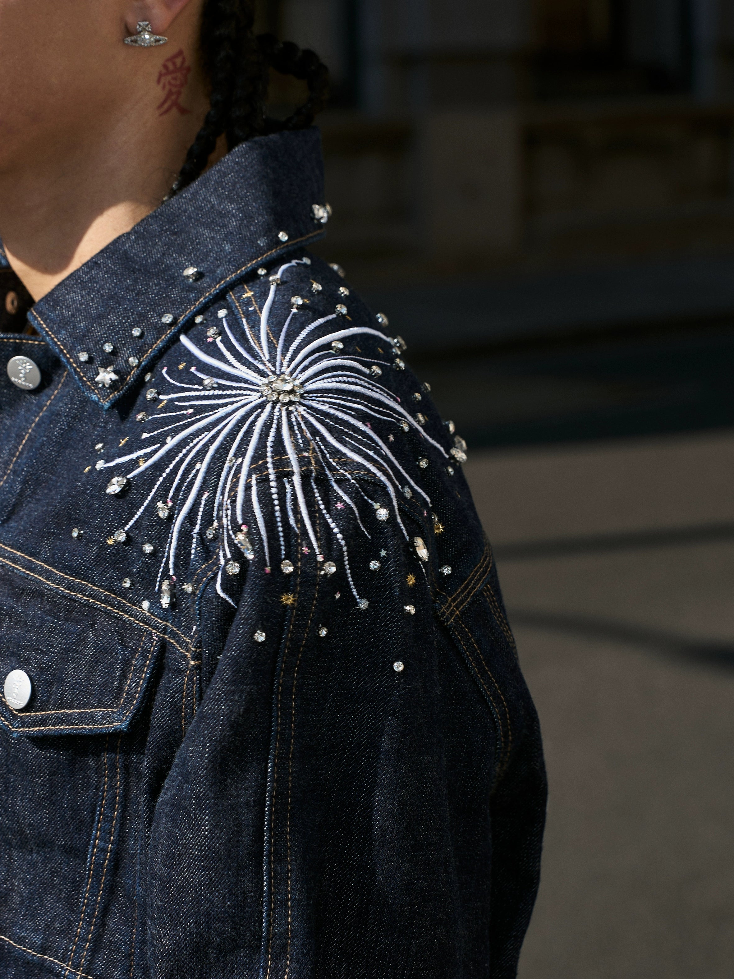 Fireworks Denim Jacket