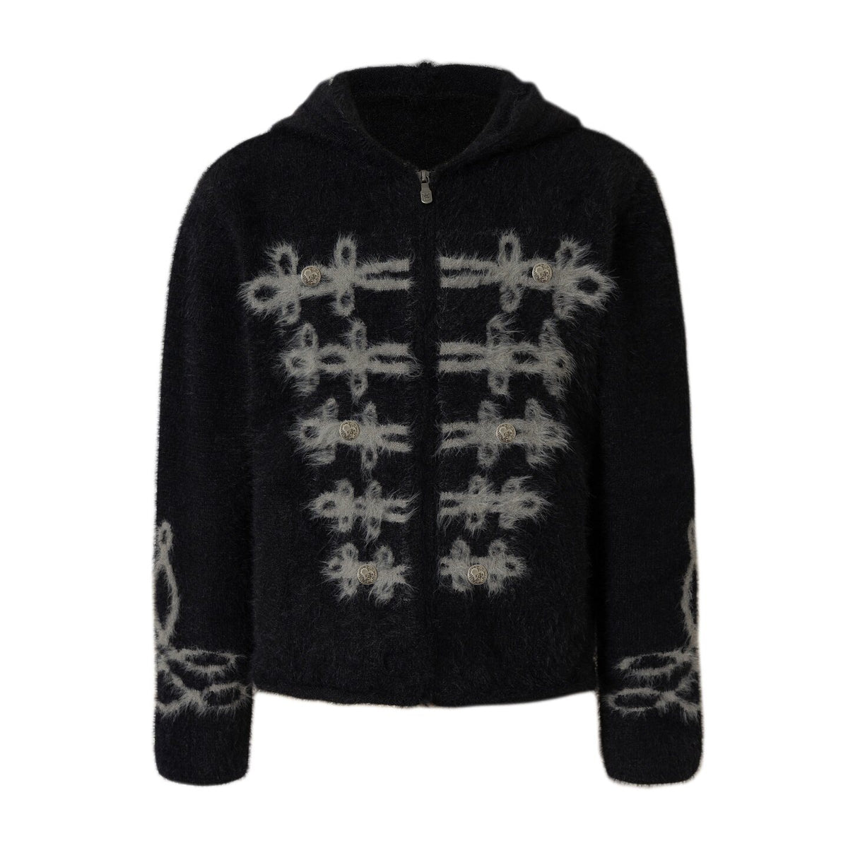 Fleur Mohair Hoodie