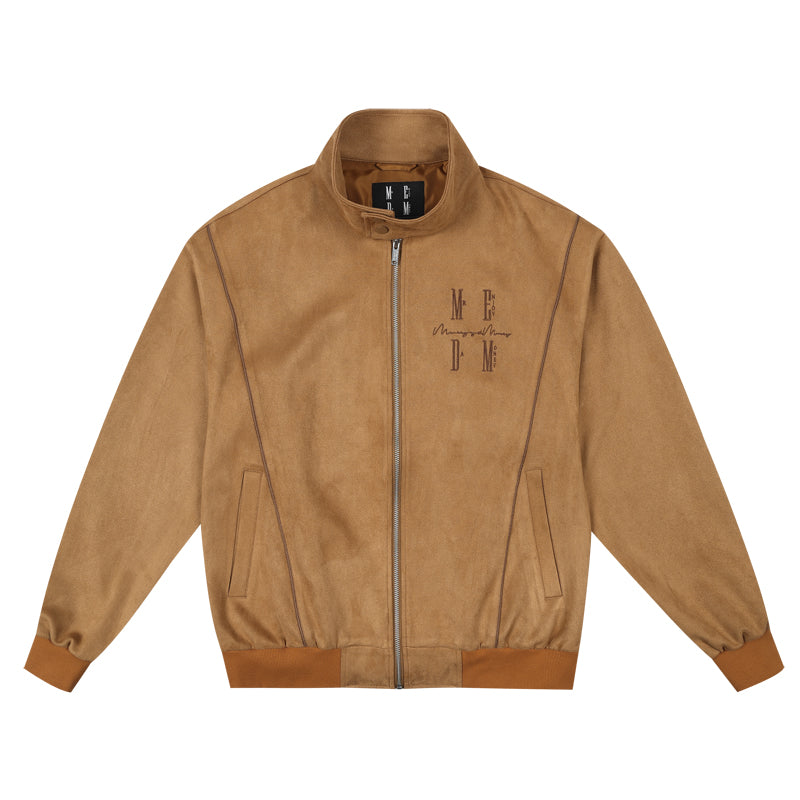 MEDM Suede Tracksuit Jacket