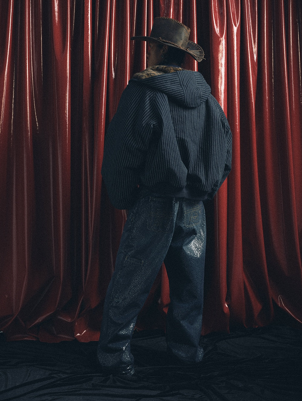 Striped Leopard Jacket