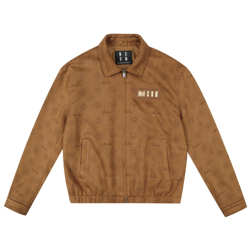 MEDM Monogram Suede Jacket