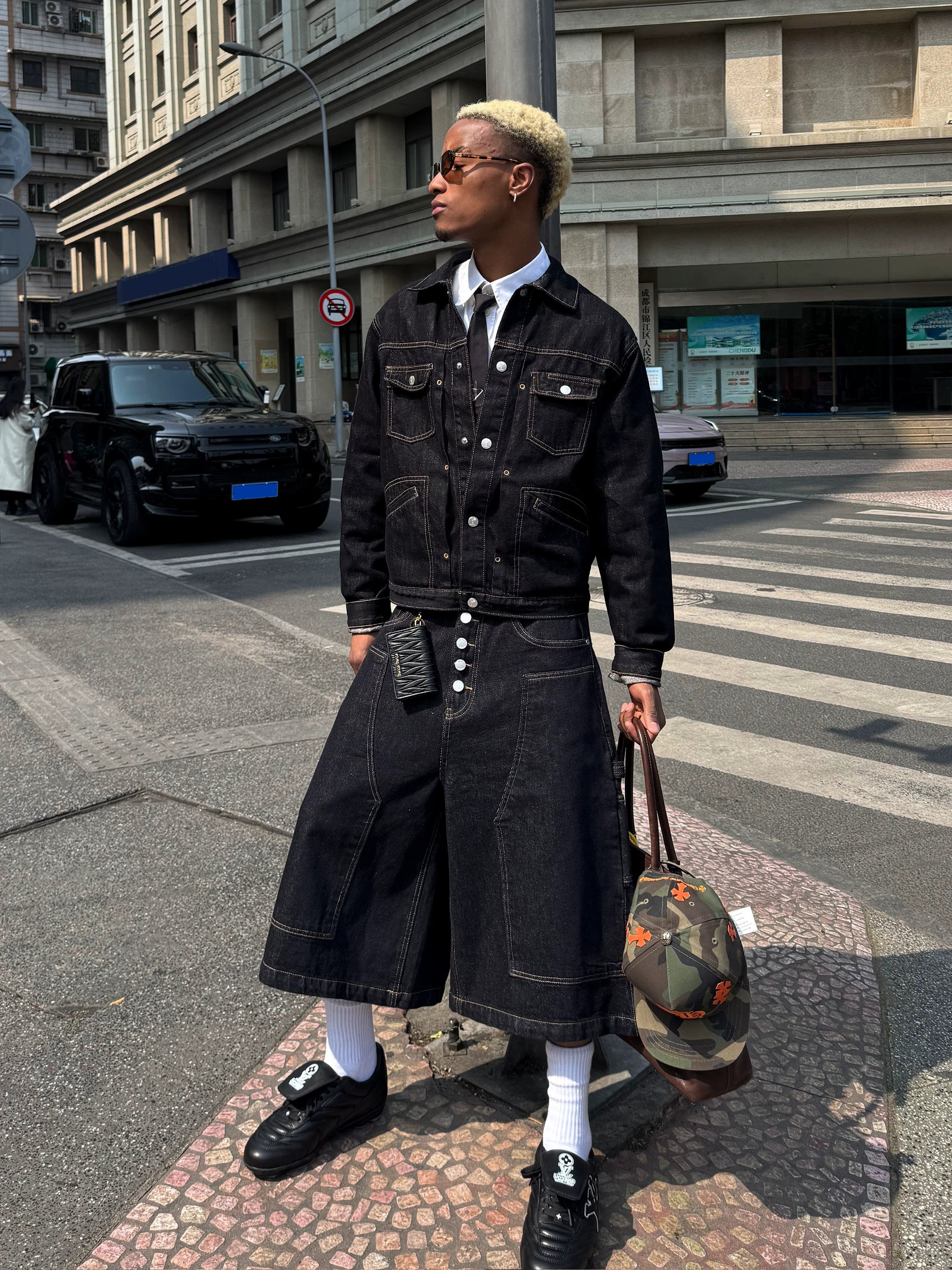 Raw Denim Jacket – INTL Collective - Main Image