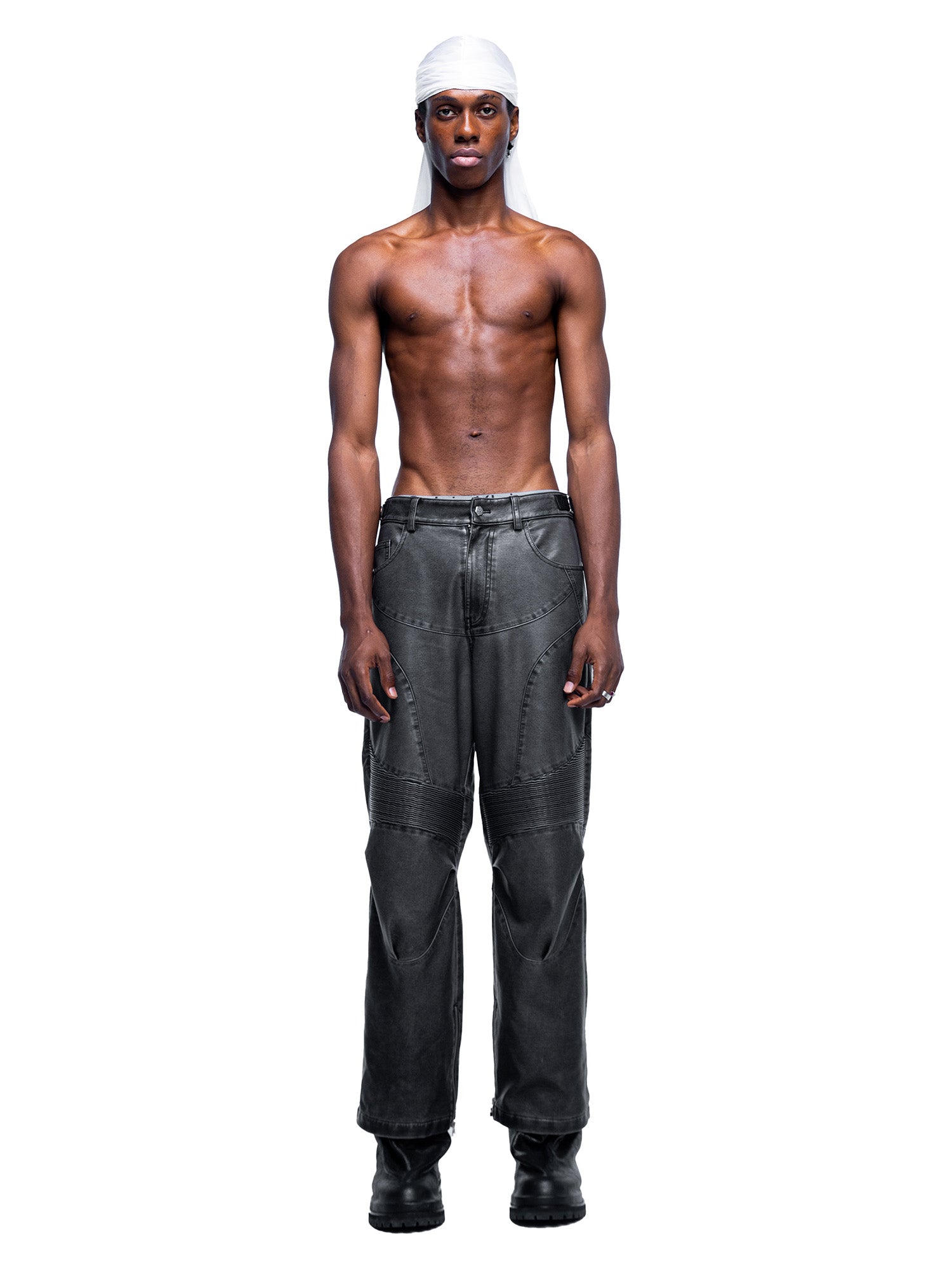 パンツ COMME CA DU MODE MEN Pig Leather Pants 中古・古着通販】COMME CA DU MODE MEN (コムサデモードメン) レザー