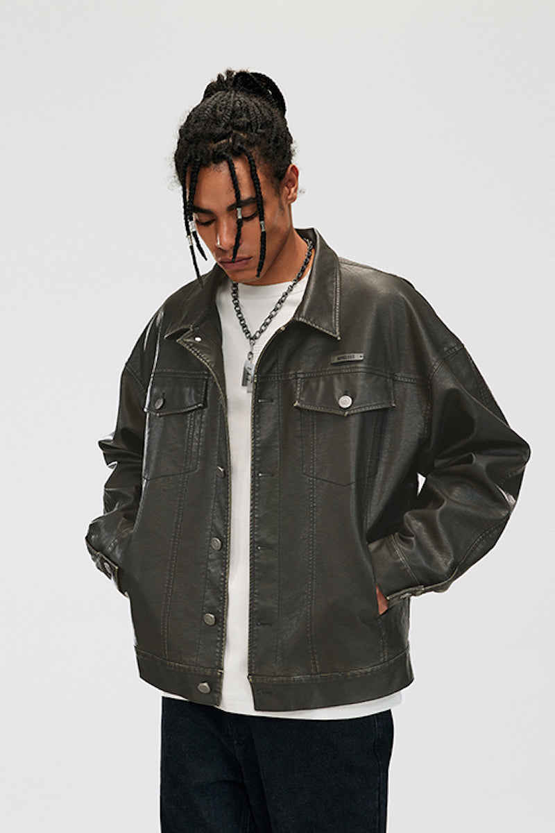 BONELESS Leather Jacket