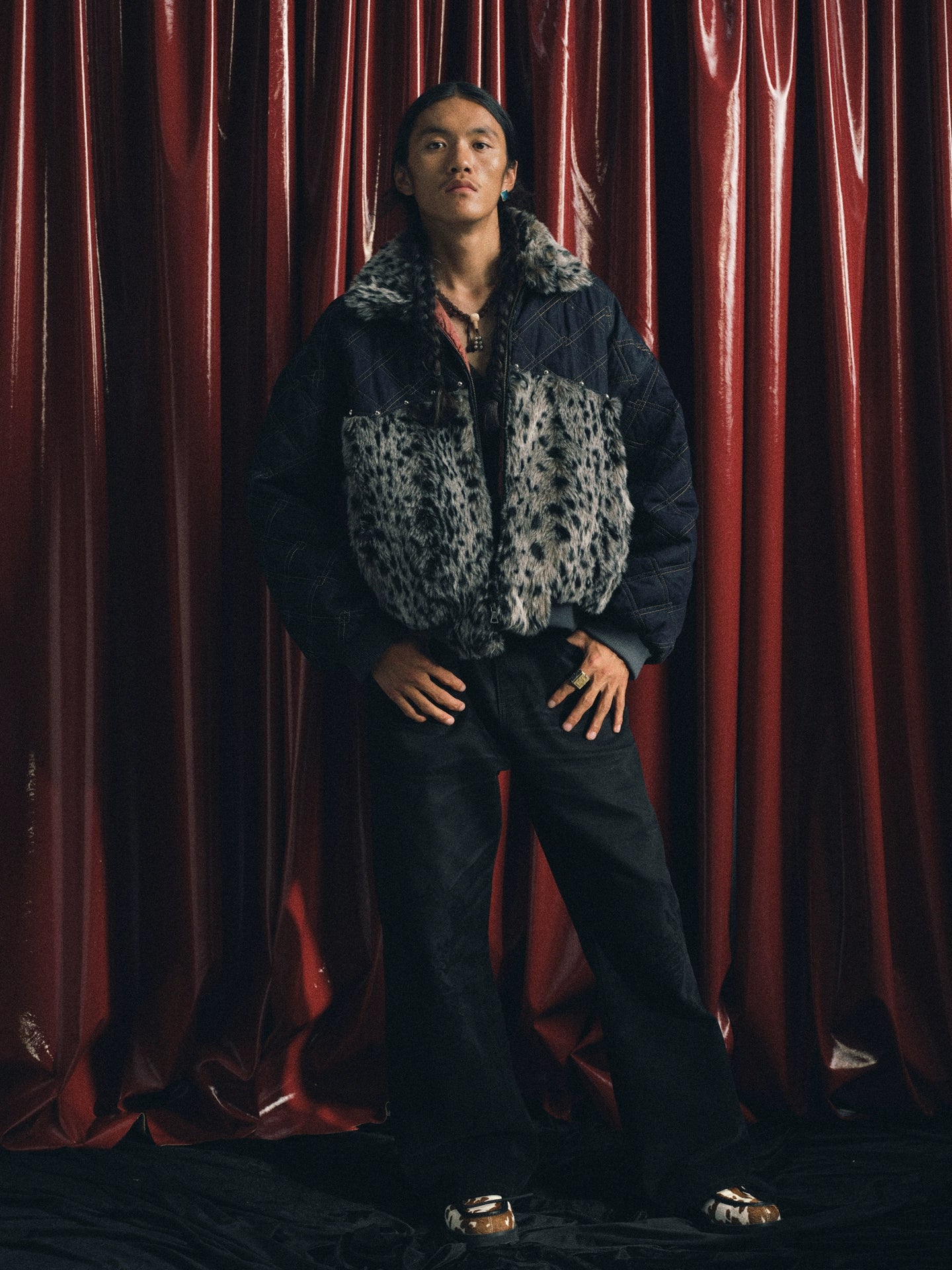 El Leopardo Quilted Jacket