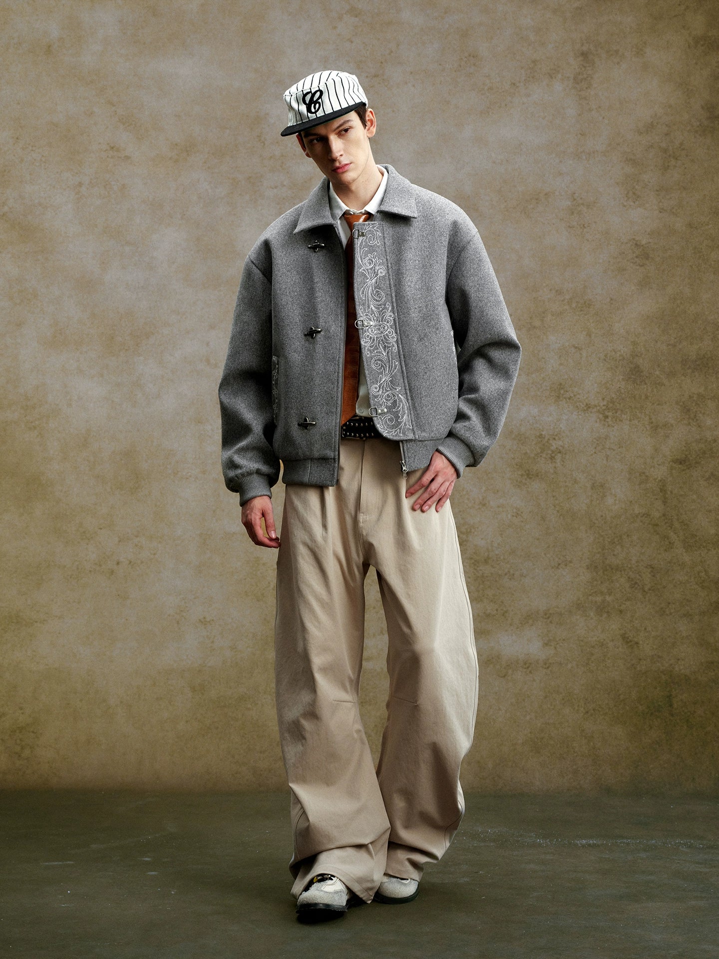 Puzzled Baseball Jacket
