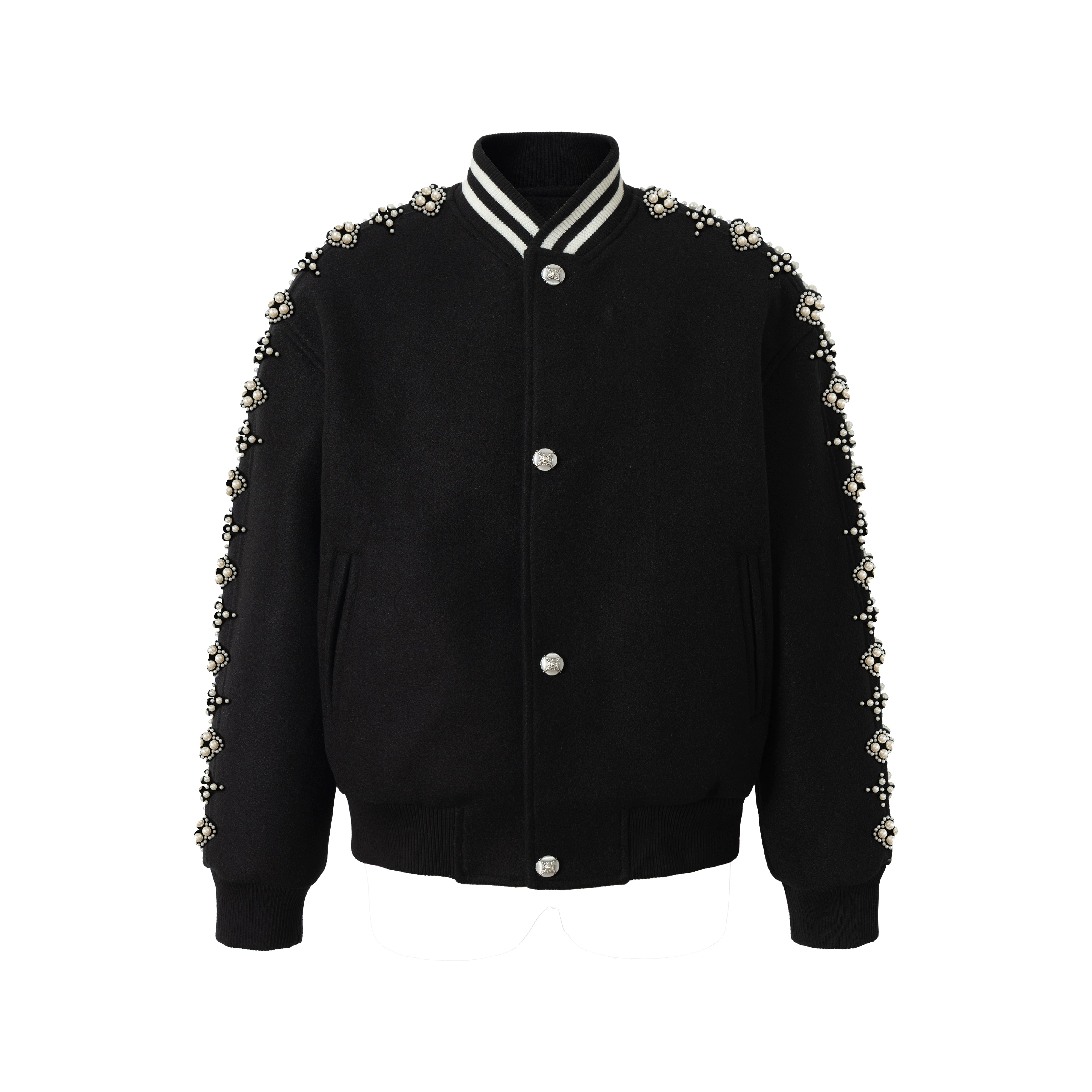 Studded Baseball Jacket