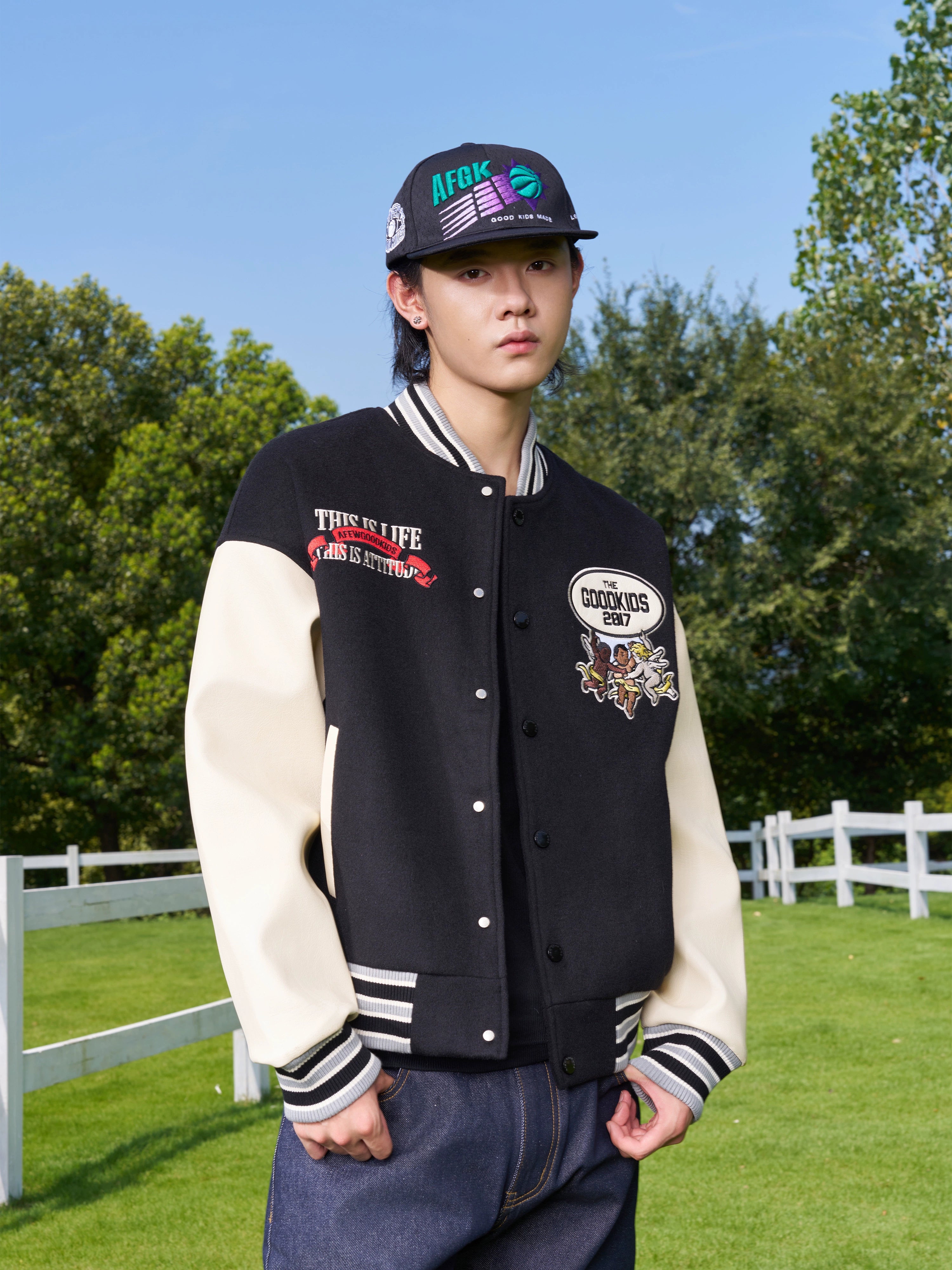 Good Kids Varsity Jacket – INTL Collective Good Kids Varsity Jacket – INTL Collective