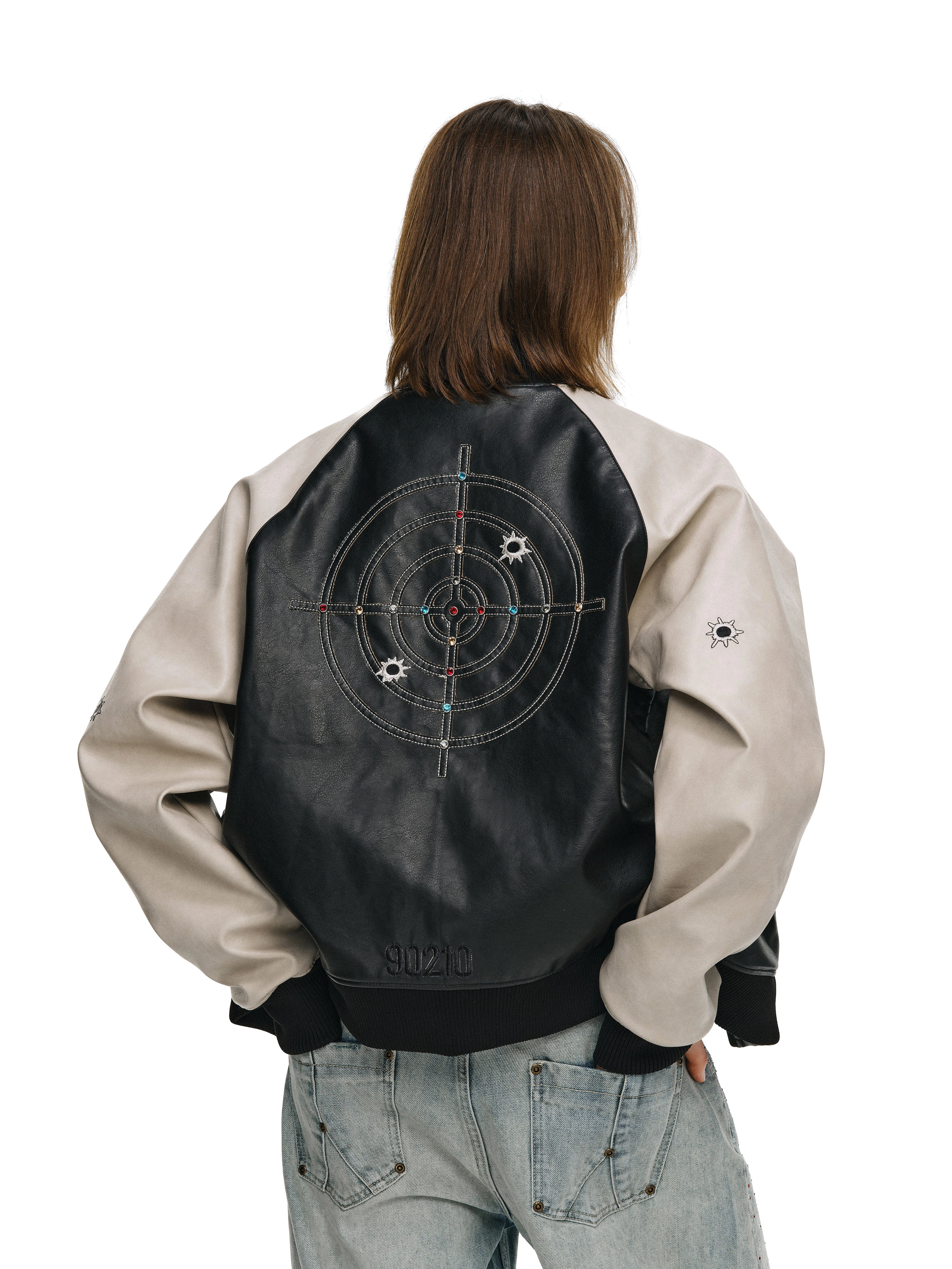 Target Practice Leather Jacket