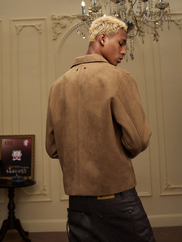 Doves Of Peace Suede Jacket