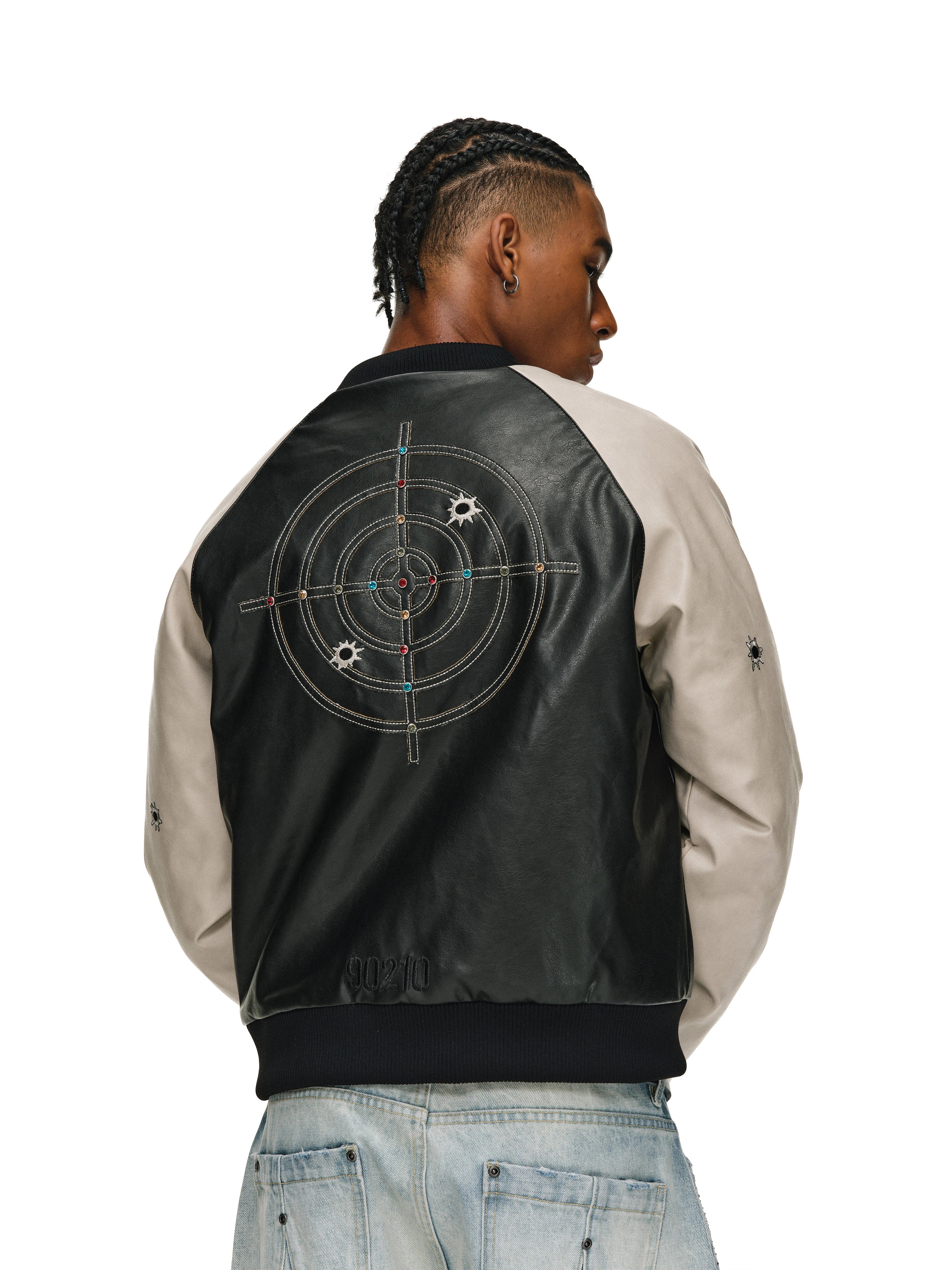 Target Practice Leather Jacket