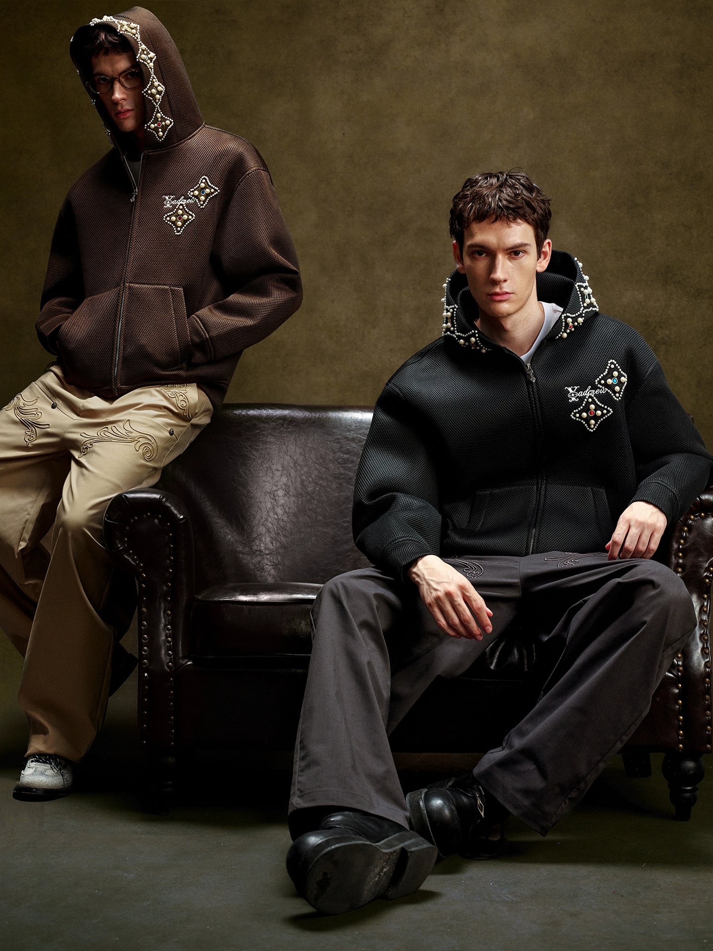 Pearls & Lace Hoodie