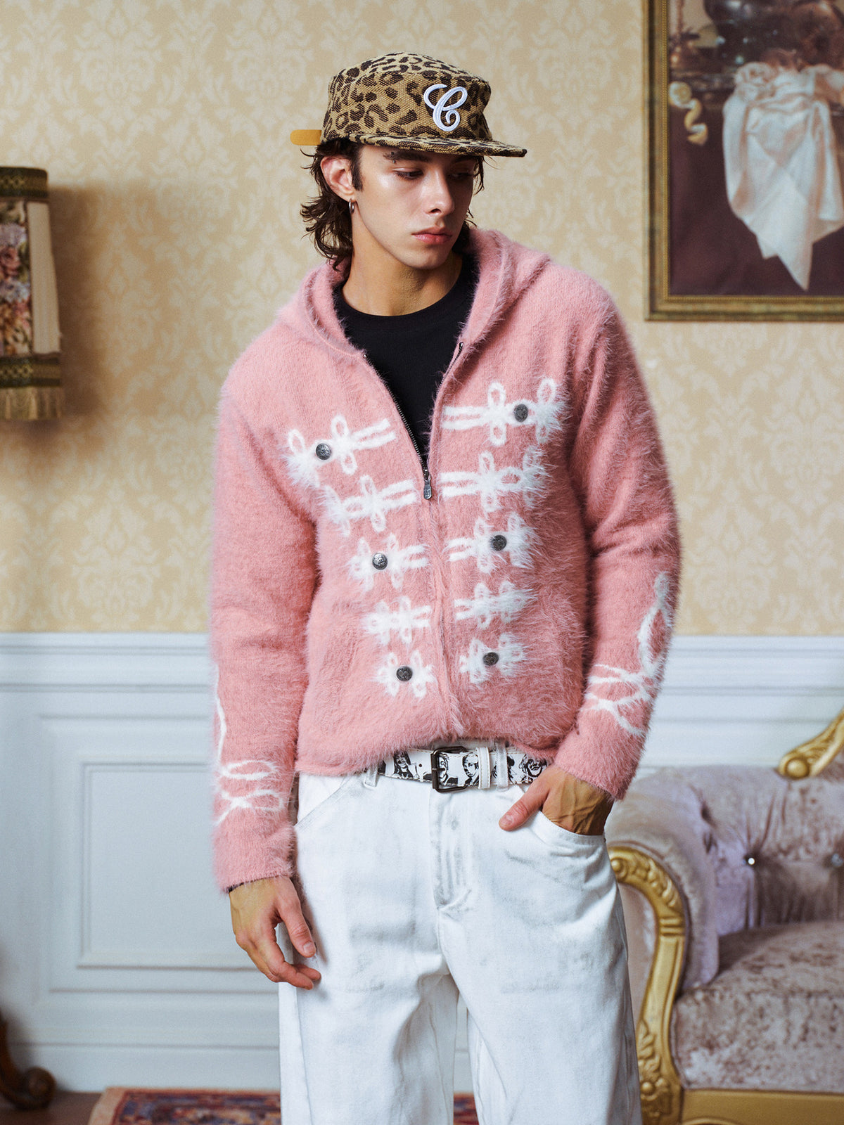 Fleur Mohair Hoodie