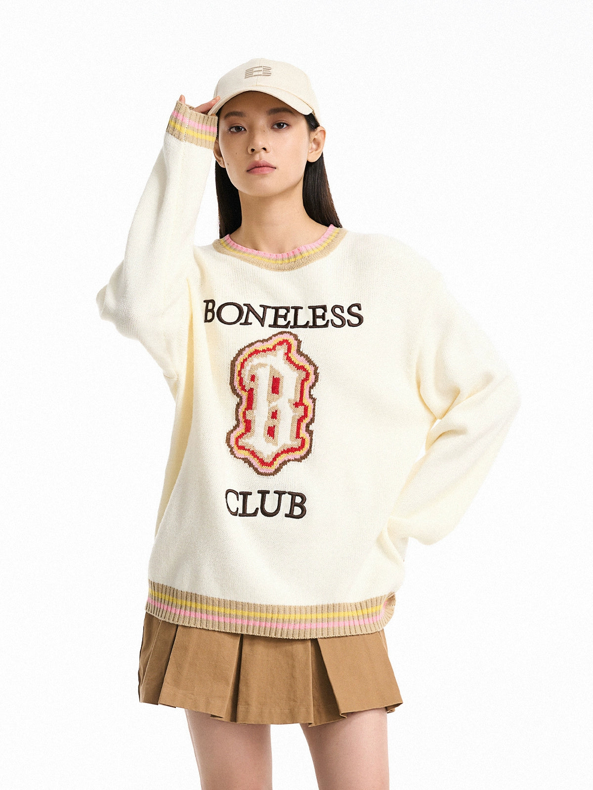 BONELESS Club Knit Sweater