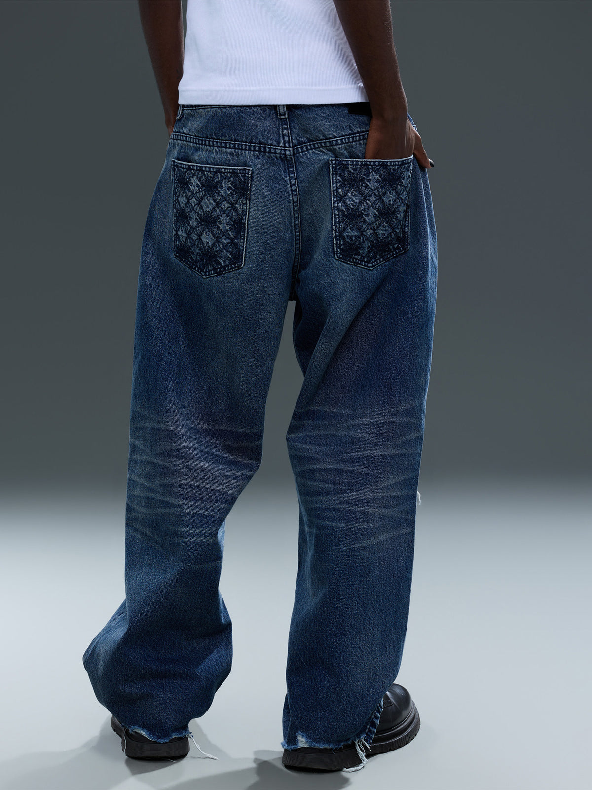 Mended Jeans
