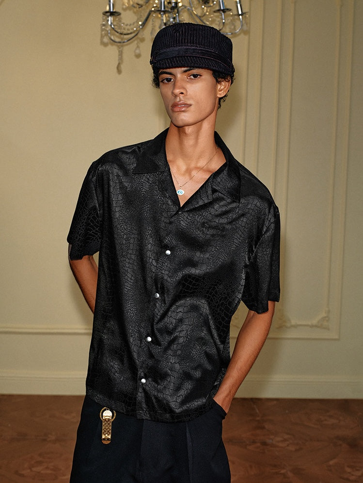 Croc Button Down – INTL Collective